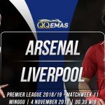 Prediksi Bola Arsenal Vs Liverpppol 4 November 2018