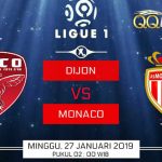 Prediksi Bola Dijon vs Monaco 27 Januari 2019